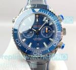 Swiss Grade Copy Omega Seamaster Planet Ocean 600m Cal.9900 Watch Blue Dial